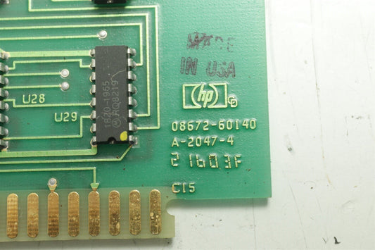 HP Agilent 8672A Signal Generator 2-18GHz PCB Board 08672-60140