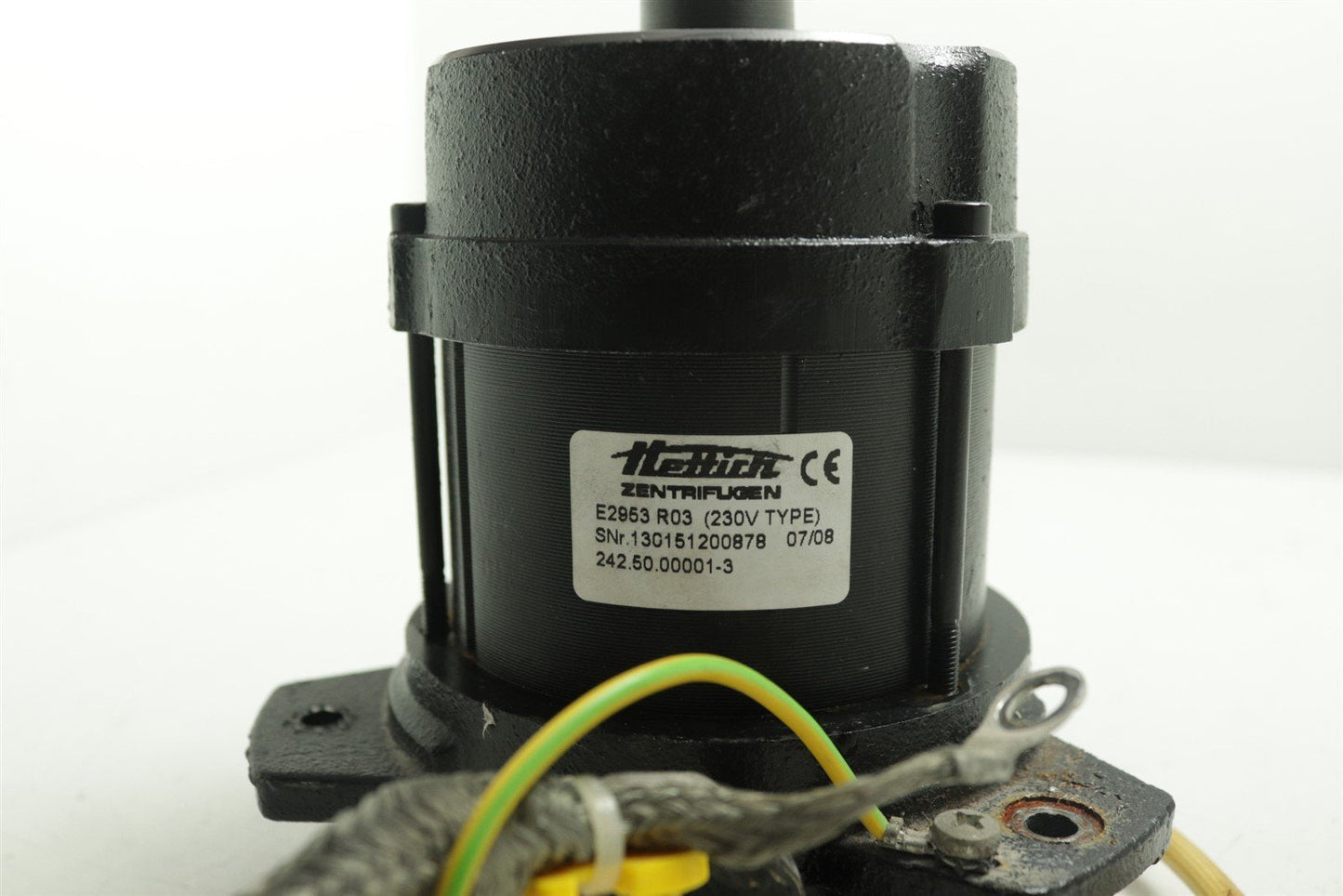 Hettich Universal 320 Centrifuge Motor E2438 R02 + Kubota 2010 Speed Hall Sensor