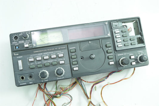 ICOM IC-R7000 Radio Reciever Front Panel Assy FOR PARTS