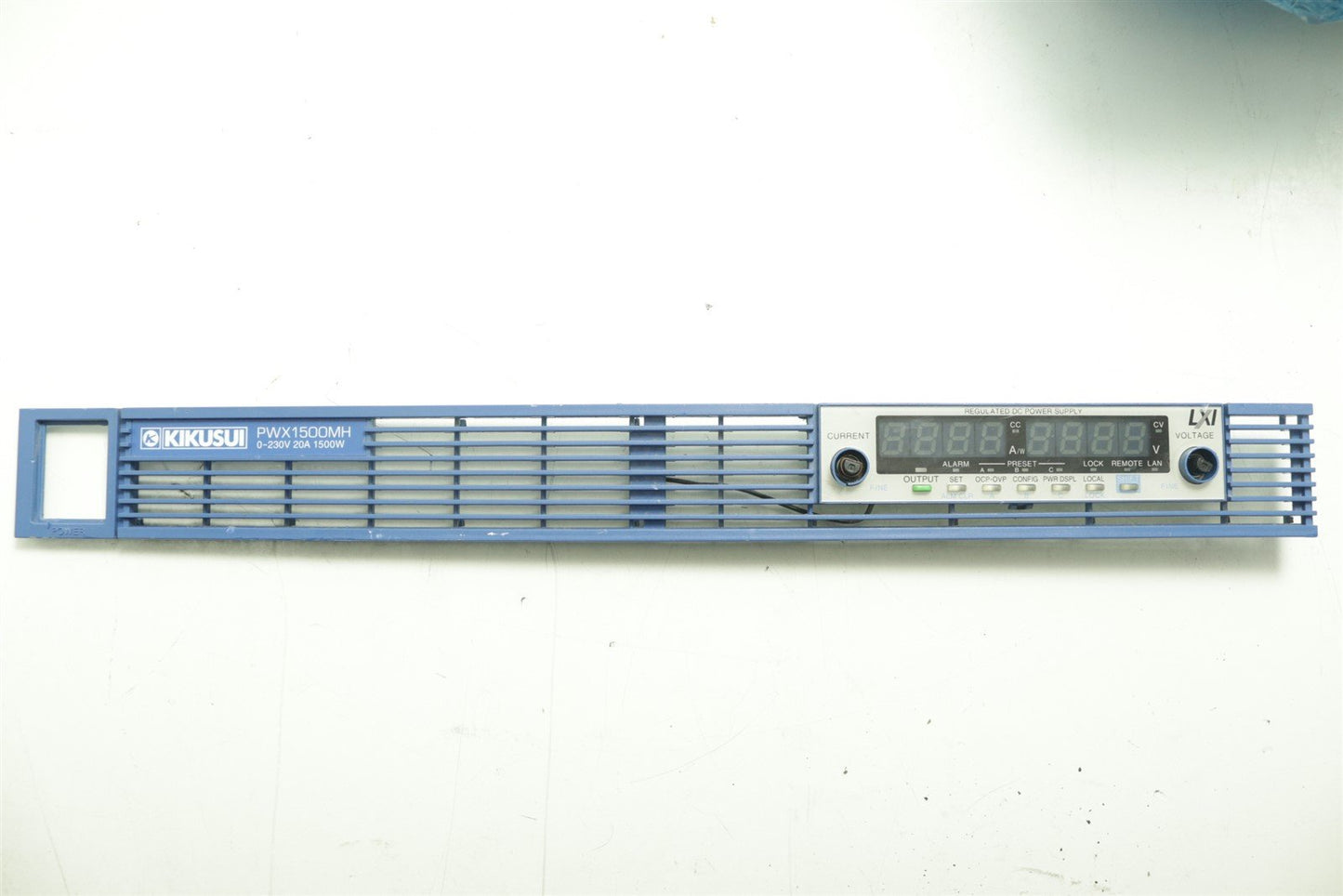 Kikusui PWX1500MH 0-230V 20A 1500W Front Panel Assy