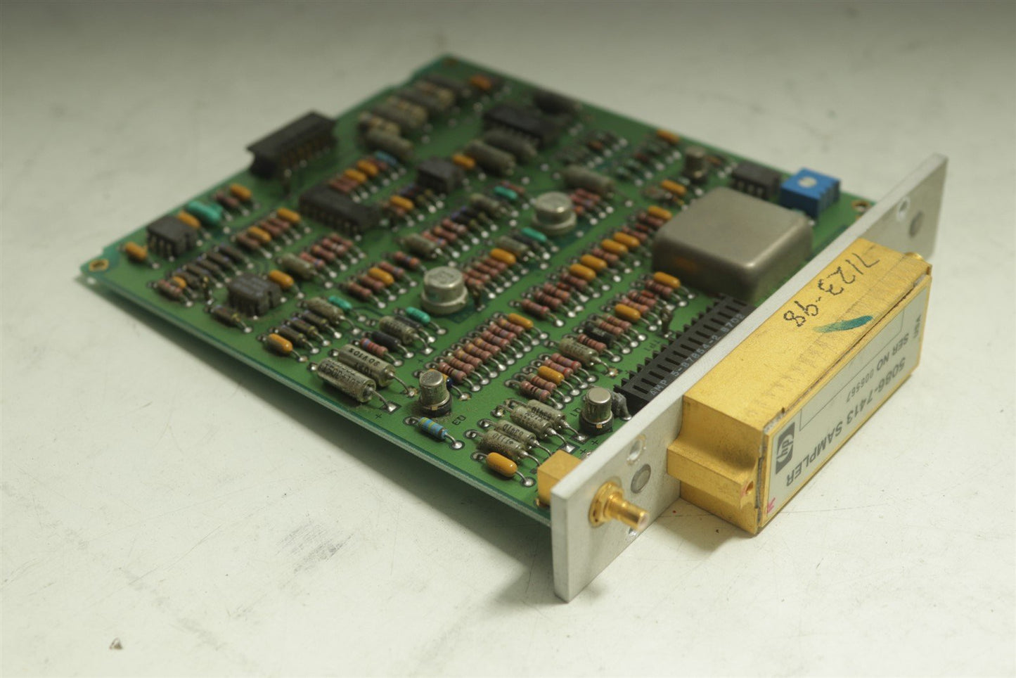 Gigatronics 12000A Microwave Synthesizer Front Panel Assy