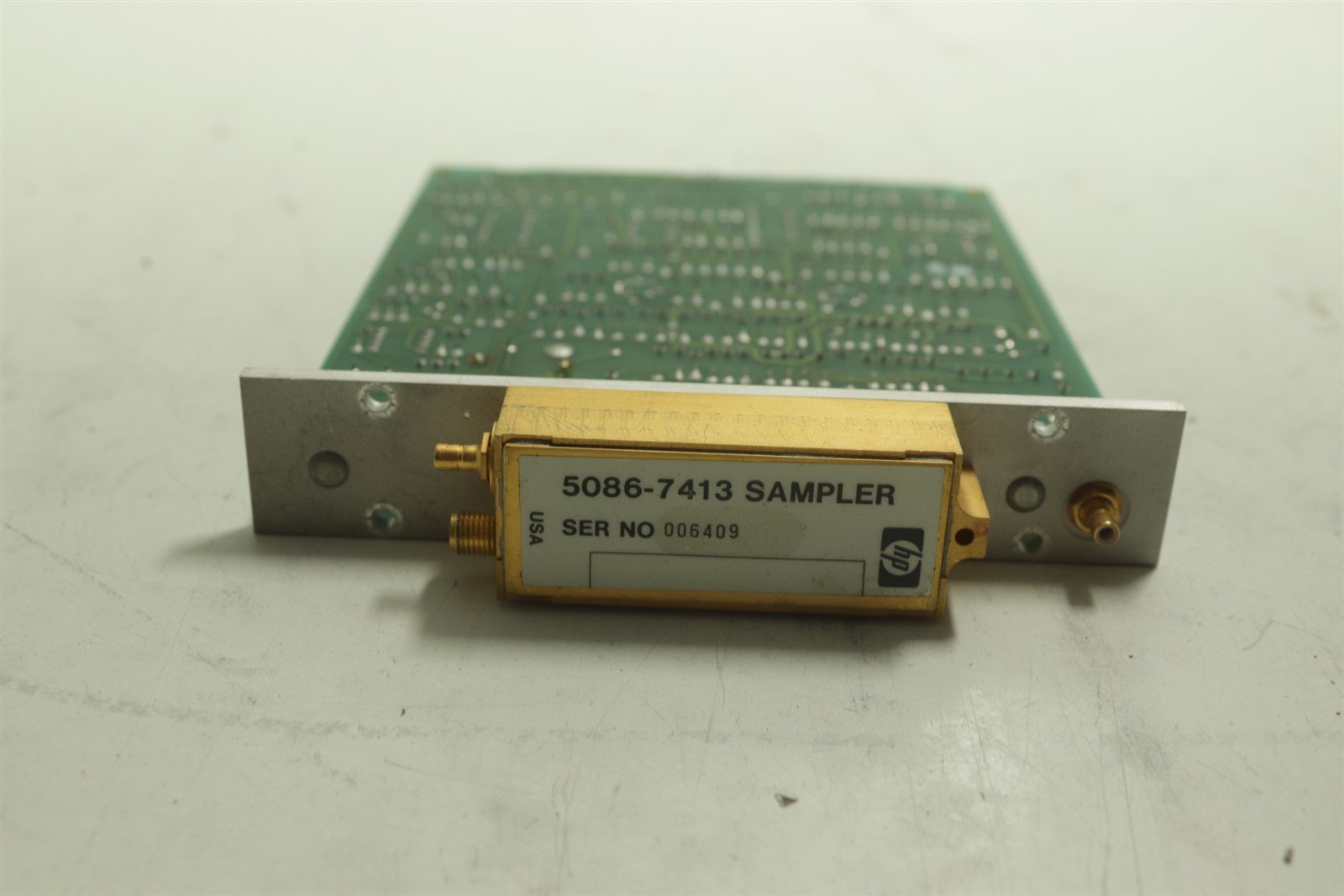 HP 8753B Network Analyzer 5086-7413 Sampler +PCB 08753-60059 A-2613-45 ...