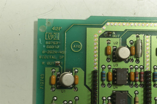 Gigatronics 12000A Microwave Synthesizer Front Panel Assy
