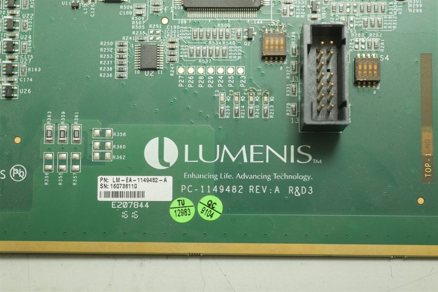 TESTED Lumenis PC-1149482 Rev A Power Supply Controller Board LM-EA-1149482-A