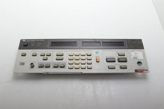 HP Agilent 8970A Noise Figure Meter Front Panel Assy