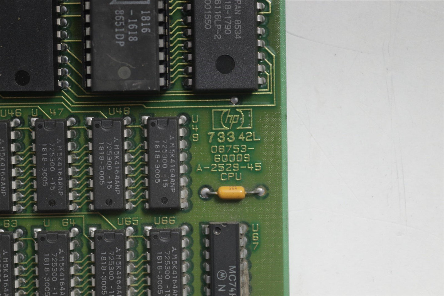 HP 8753A Network Analyzer 300KHz-3GHz 08753-60009 CPU Board