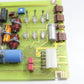 HP 8753A Network Analyzer 300KHz-3GHz 01349-66511 RevA LVPS Board