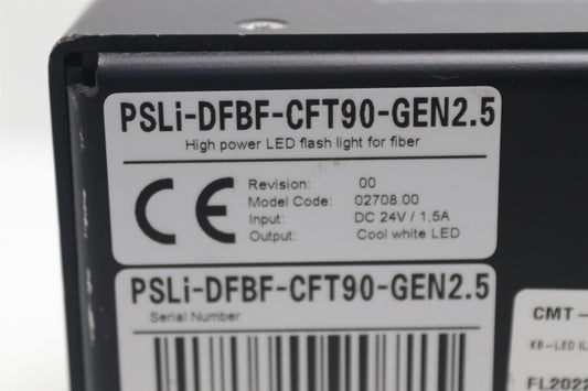 PSLi-DFBF-CFT90-GEN2.5 Dark Field High Power LED Flash Light Fiber 02708.00