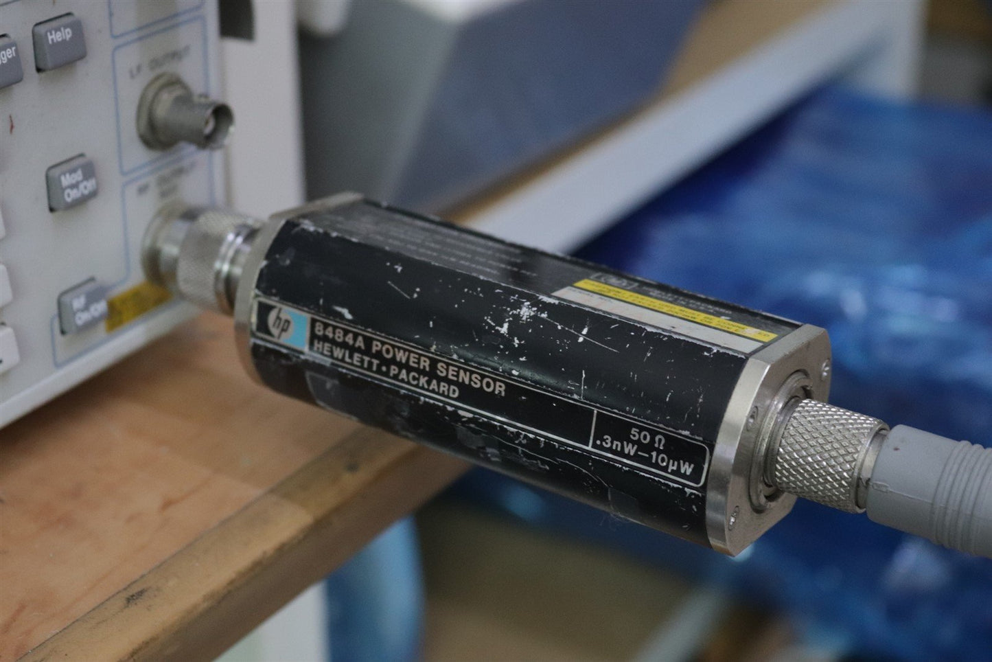 Keysight Agilent 8484A Power Sensor 50Ω 0.3nW - 10uW Tested