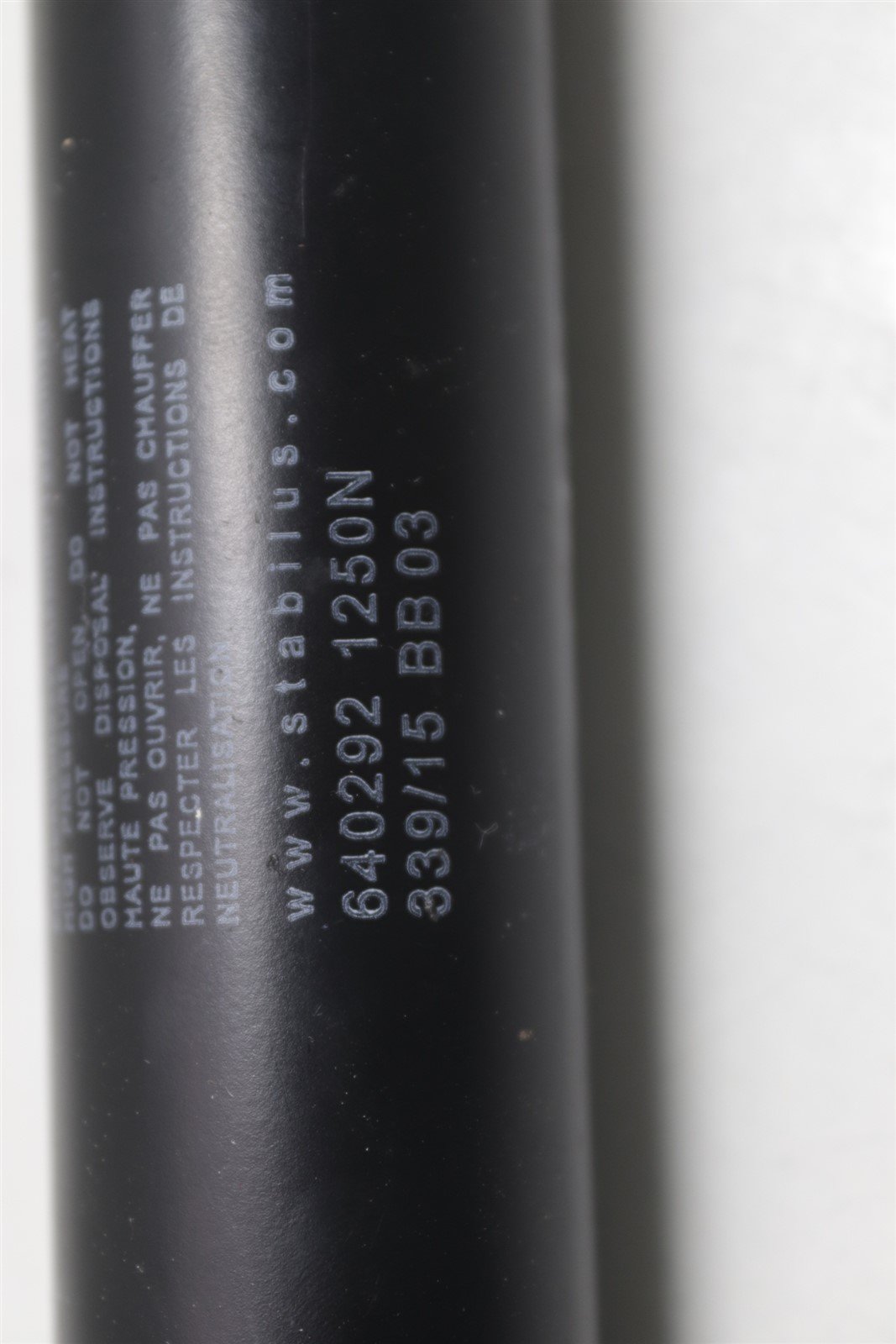 GE Healthcare Vivid S60/S70 Stabilus Bloc-O-Lift Gas Spring 640292 1250N