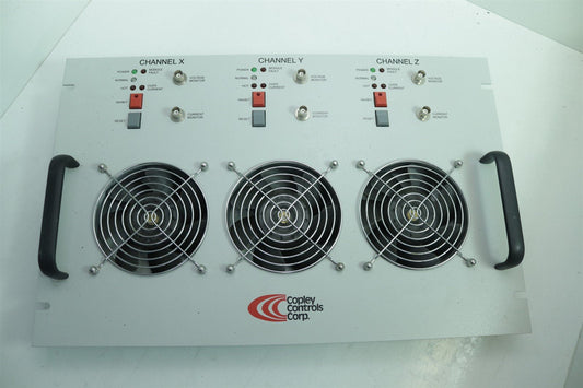 Copley Controls Corp 232HC System 3Channels Back Panel 150VDC Max 120A