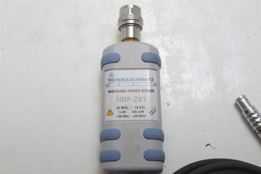 Rohde & Schwarz NRP-Z81 50MHz-18GHz Wideband Power Sensor FOR PARTS