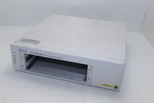 Spirent SmartBits 600 Performance Analysis System 2 Slot Mainframe SMB-600