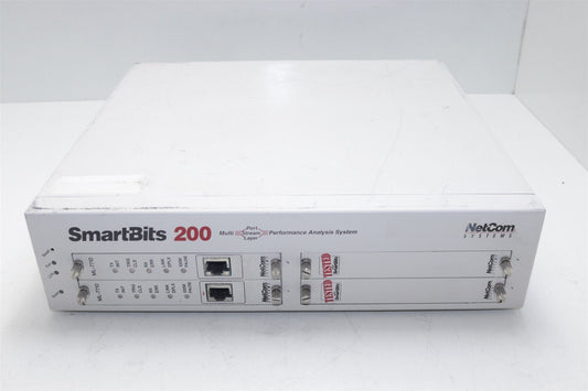 NetCom SMB-200 SmartBits 200 Performance Analysis System w/ ML-7710 x2