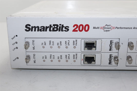 NetCom SMB-200 SmartBits 200 Performance Analysis System w/ ML-7710 x2
