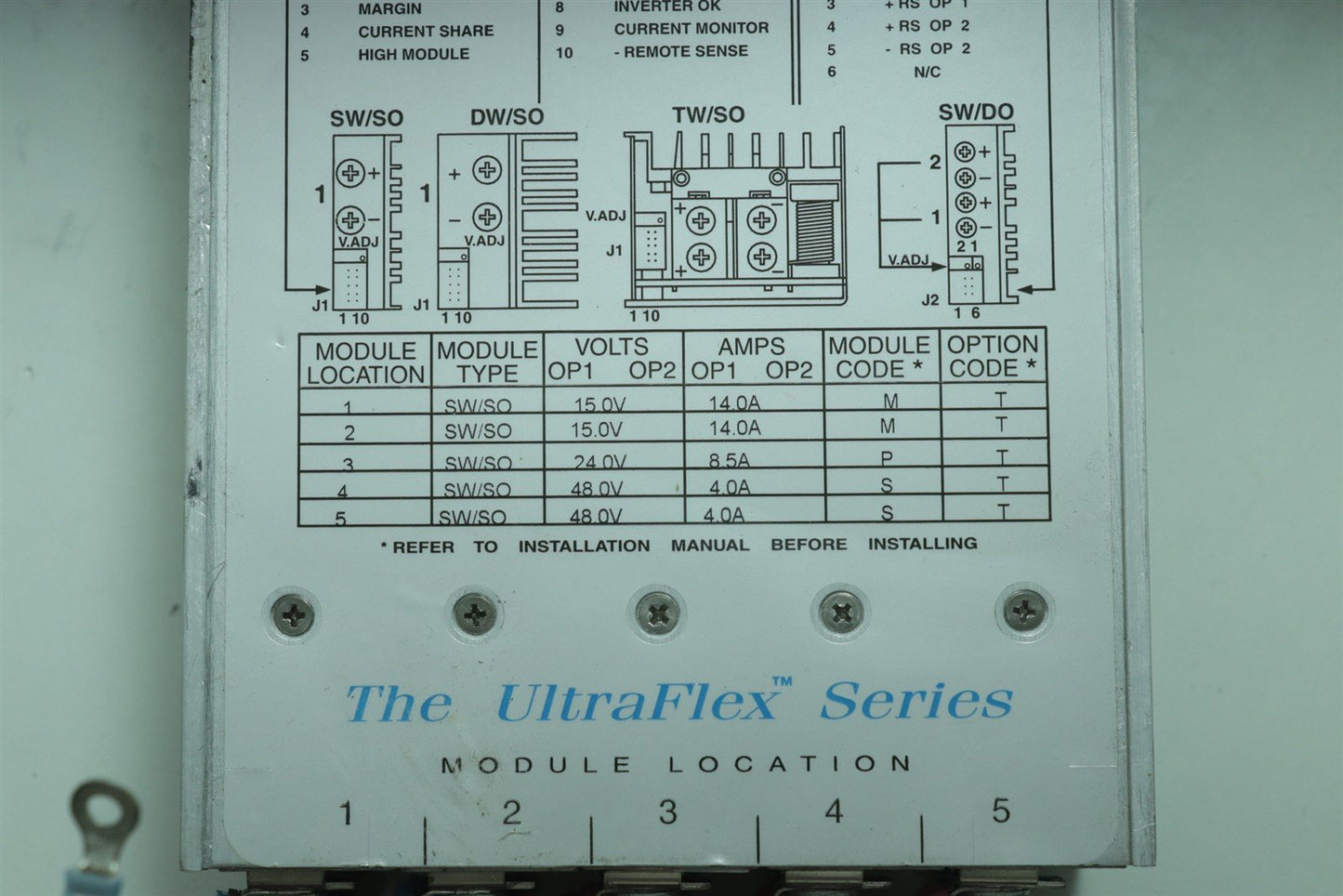 TDK- Lambda The UltraFlex Series 600W UNZ2MMPSS