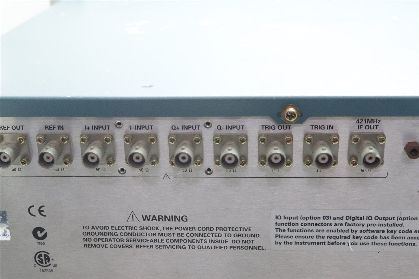 Tektronix RSA-3408A Real Time Spectrum Analyzer 8GHz Opts A1/1R/02/21/24