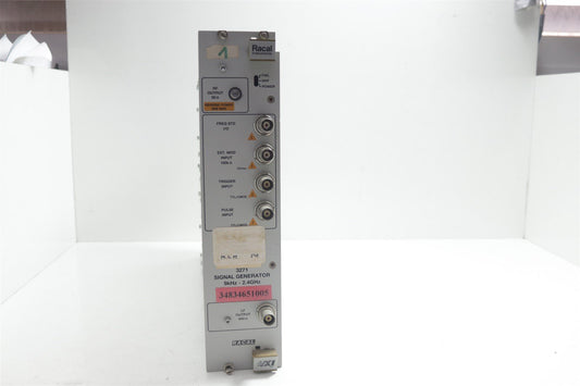 Racal Instruments 3271 VXI Signal Generator 9kHz - 2.4GHz w/ Breakage
