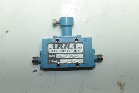 ARRA AR3824-2 Coaxial Variable Attenuator 2-14GHZ SMA Connector