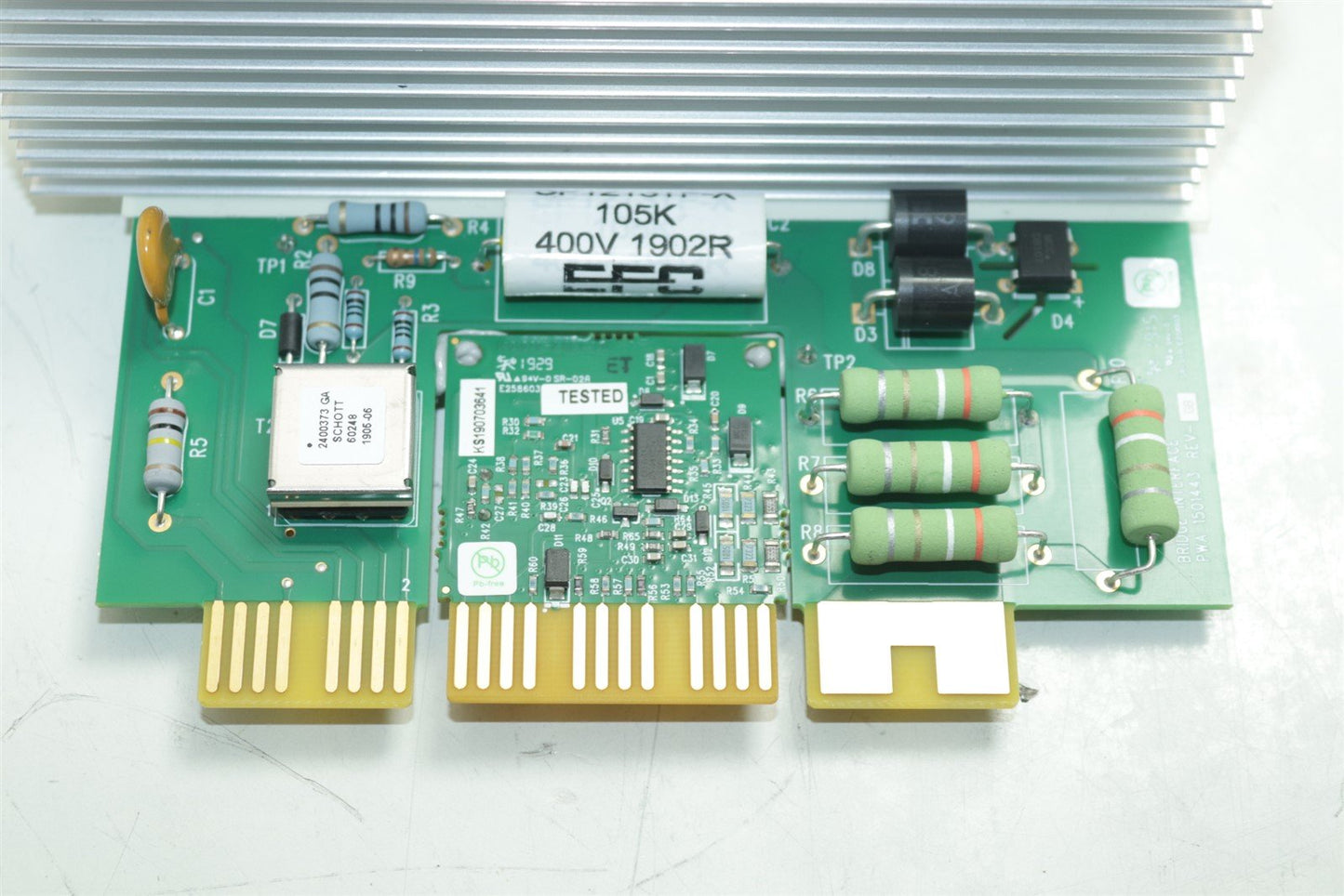 Lumenis VersaPulse Moses 120H Power Supply Bridge Interface Board PWA 1501443