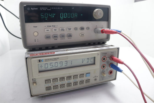 HP Agilent 3478A Digital Multimeter LCD Display DMM TESTED