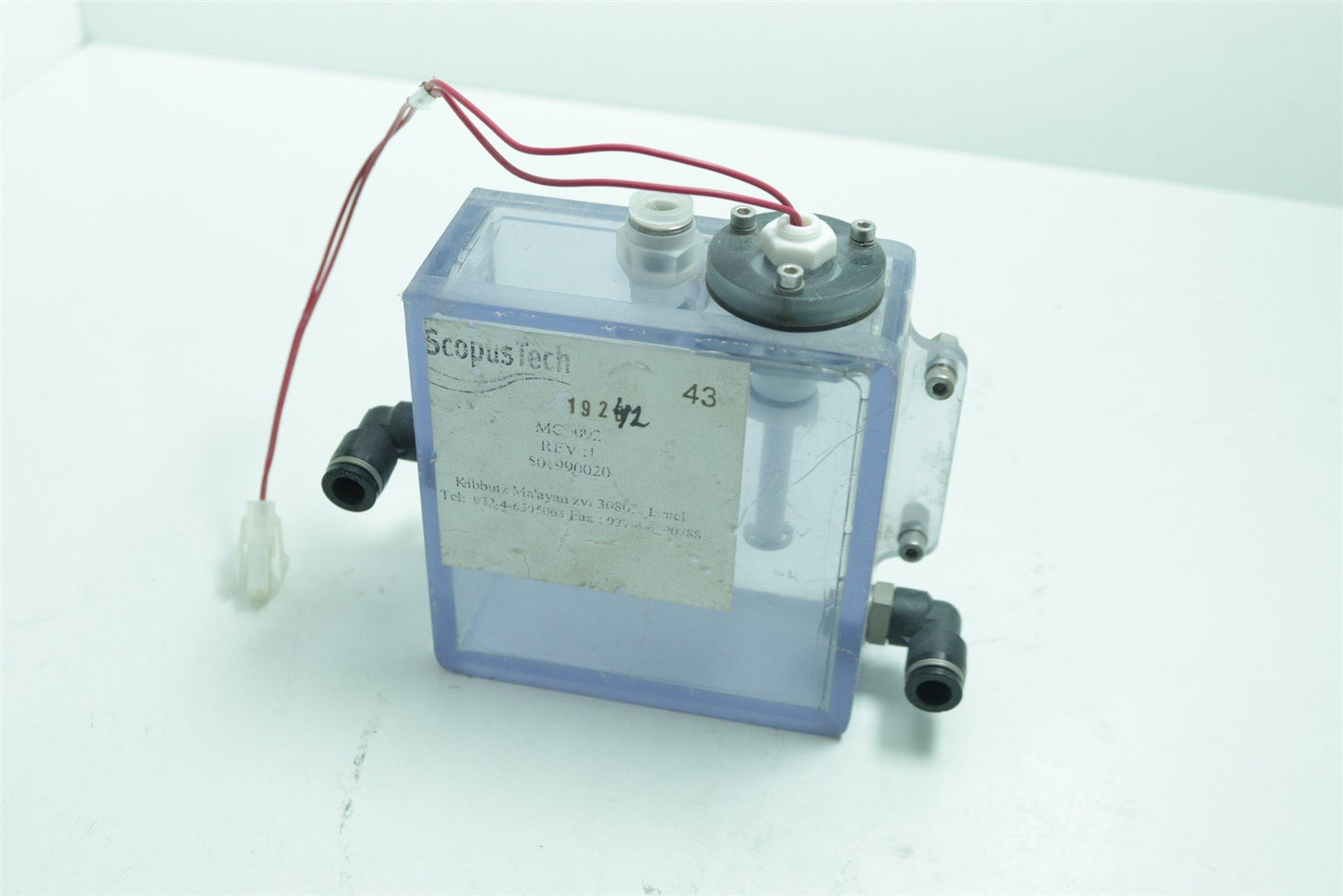 Syneron Candela UltraShape ScopusTech 1531503 Water Tank Water Level Switch