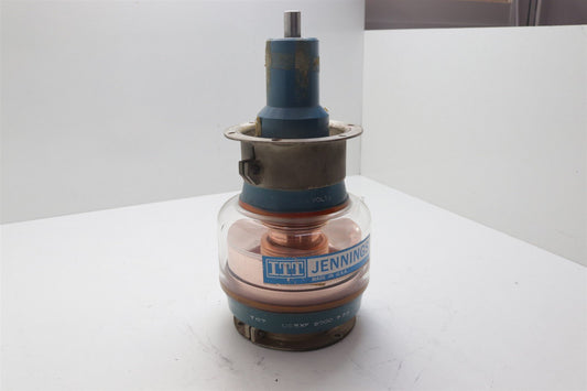 ITT Jennings Variable Vacuum Capacitor UCSXF-2000-7.5S Cracked Glass For Parts