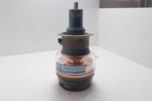 ITT Jennings Variable Vacuum Capacitor UCSXF-2000-7.5S Cracked Glass For Parts