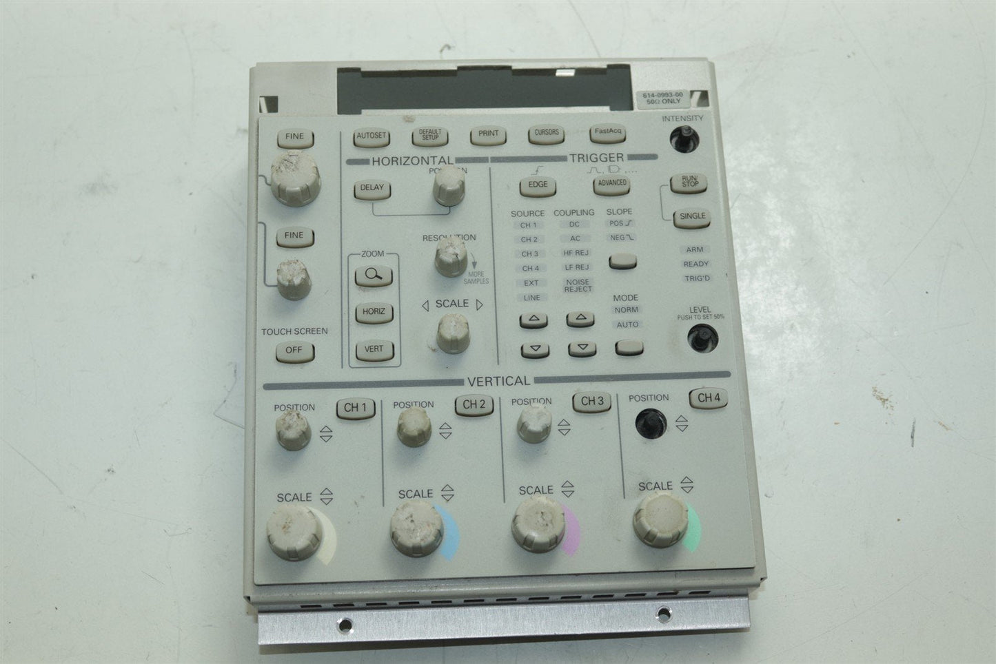 Tektronix TDS7404 Digital Phosphor Oscilloscope Keyboard Assy 679-4312-00