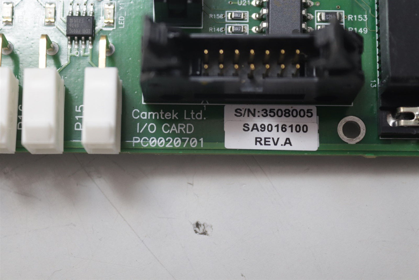 Camtek I/O Card PC0020701 SA9016100 Rev A