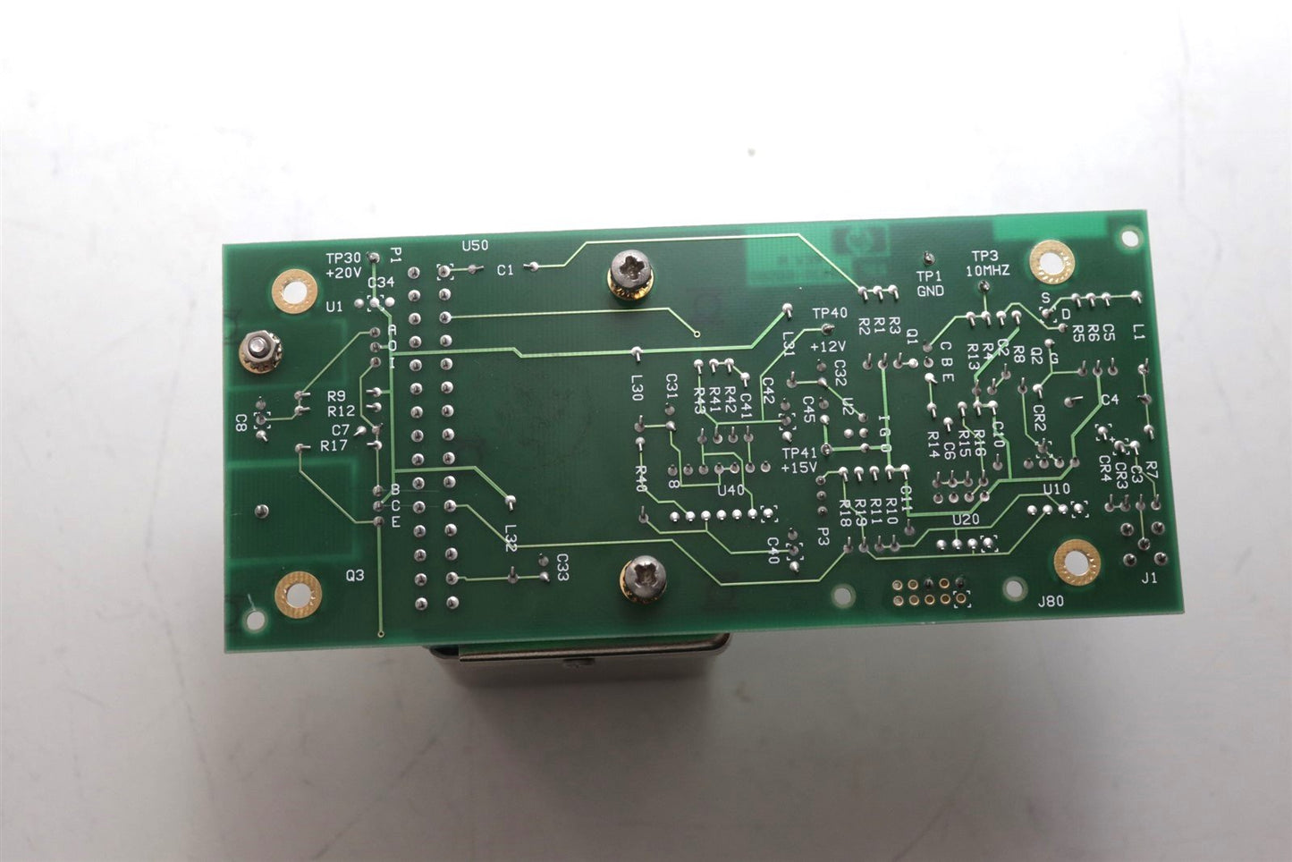 HP 10811D Crystal Oscillator 10811-60120 10.000000 MHz With 89430-66580 Board