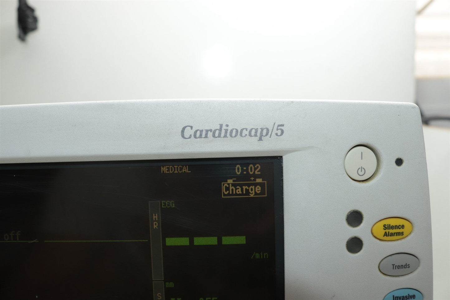 Datex Ohmeda Cardiocap/5 Patient Monitor