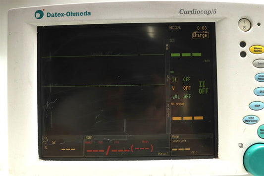 Datex Ohmeda Cardiocap/5 Patient Monitor