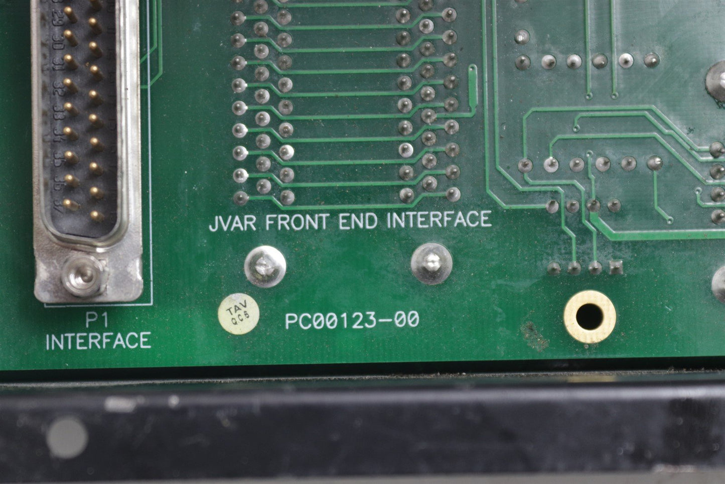 Camtek JVAR Front End Interface PC00123-00