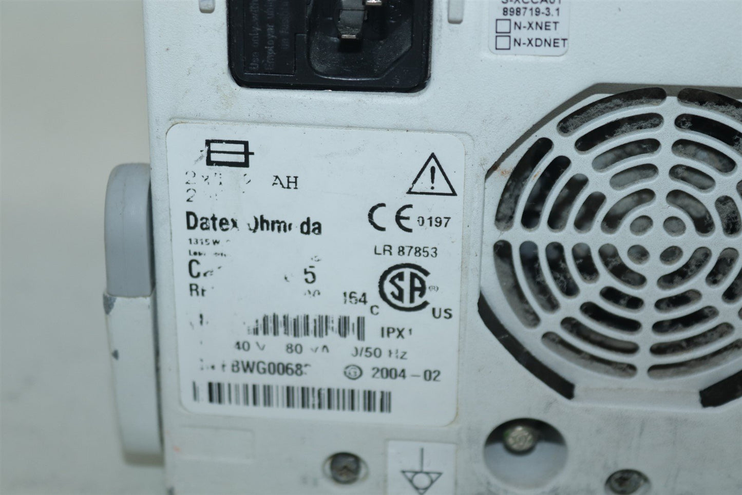 Datex Ohmeda Cardiocap/5 Patient Monitor