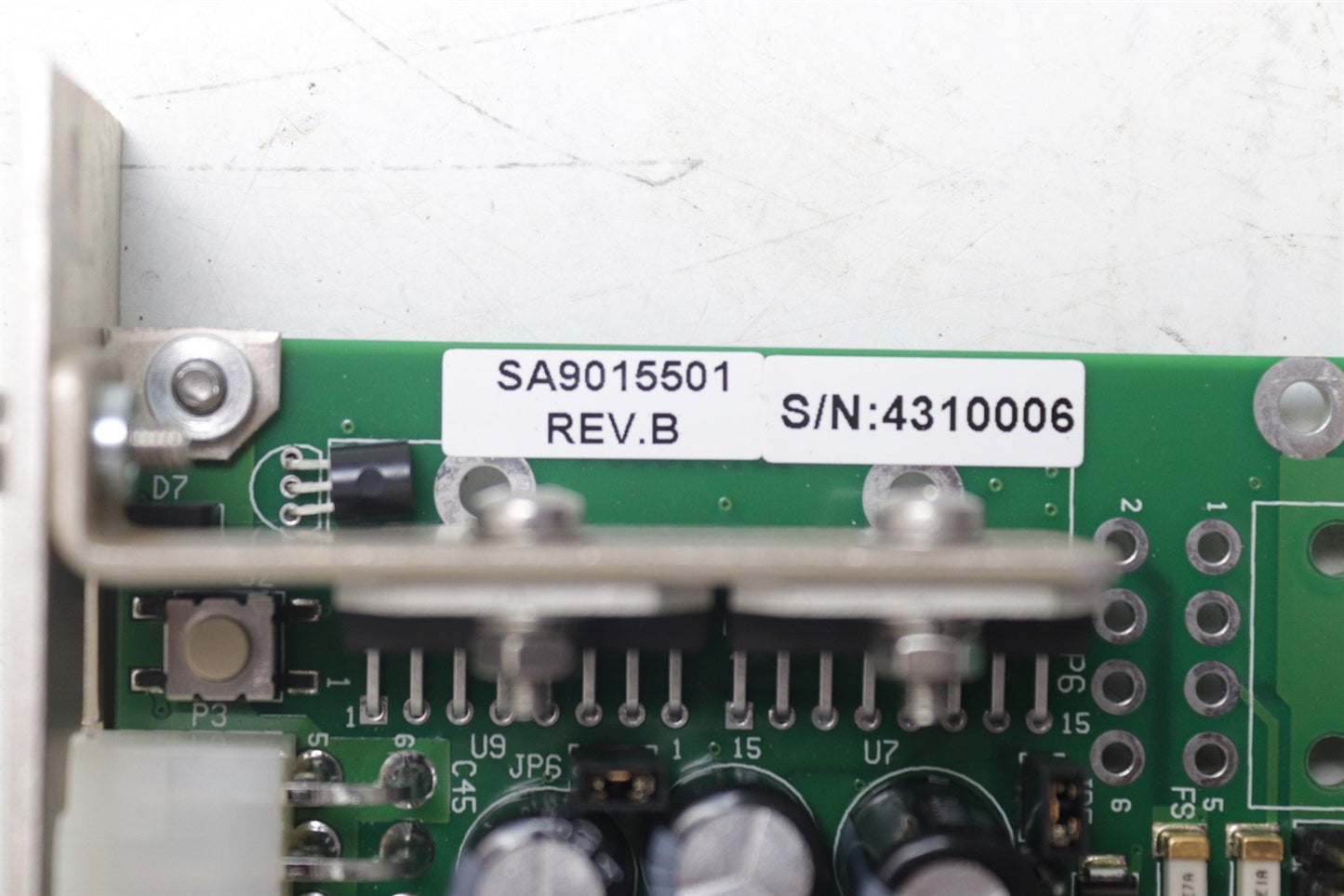Camtek PC0015101 SA9015501 Ver A card
