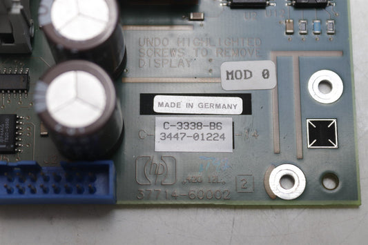 HP Agilent 37717B Card P/N:37714-60002 C-338-B6 3447-01224