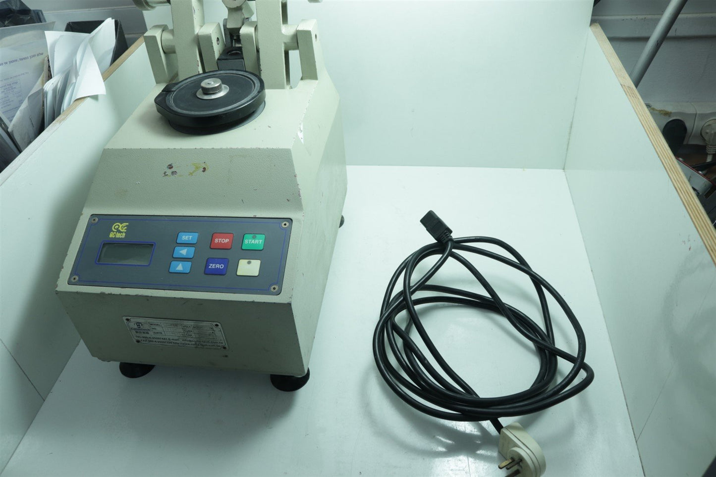 Taber Rotary Abrasion Tester QC-619K 200V/210V/220V Only!