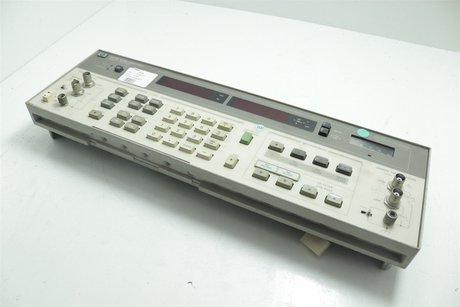 HP Agilent 8903B Audio Analyzer Front Panel Assy – part2Go