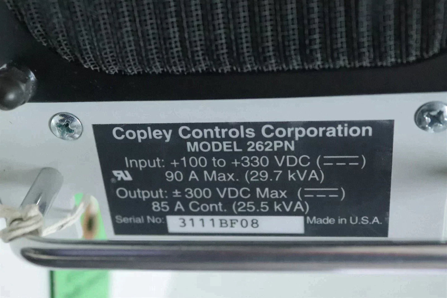 Copley Controls 262PN MRI Gradient Amplifier