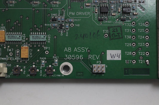 Gigatronics 12000A Microwave Synthesizer A8 Assy 30596 REV W4