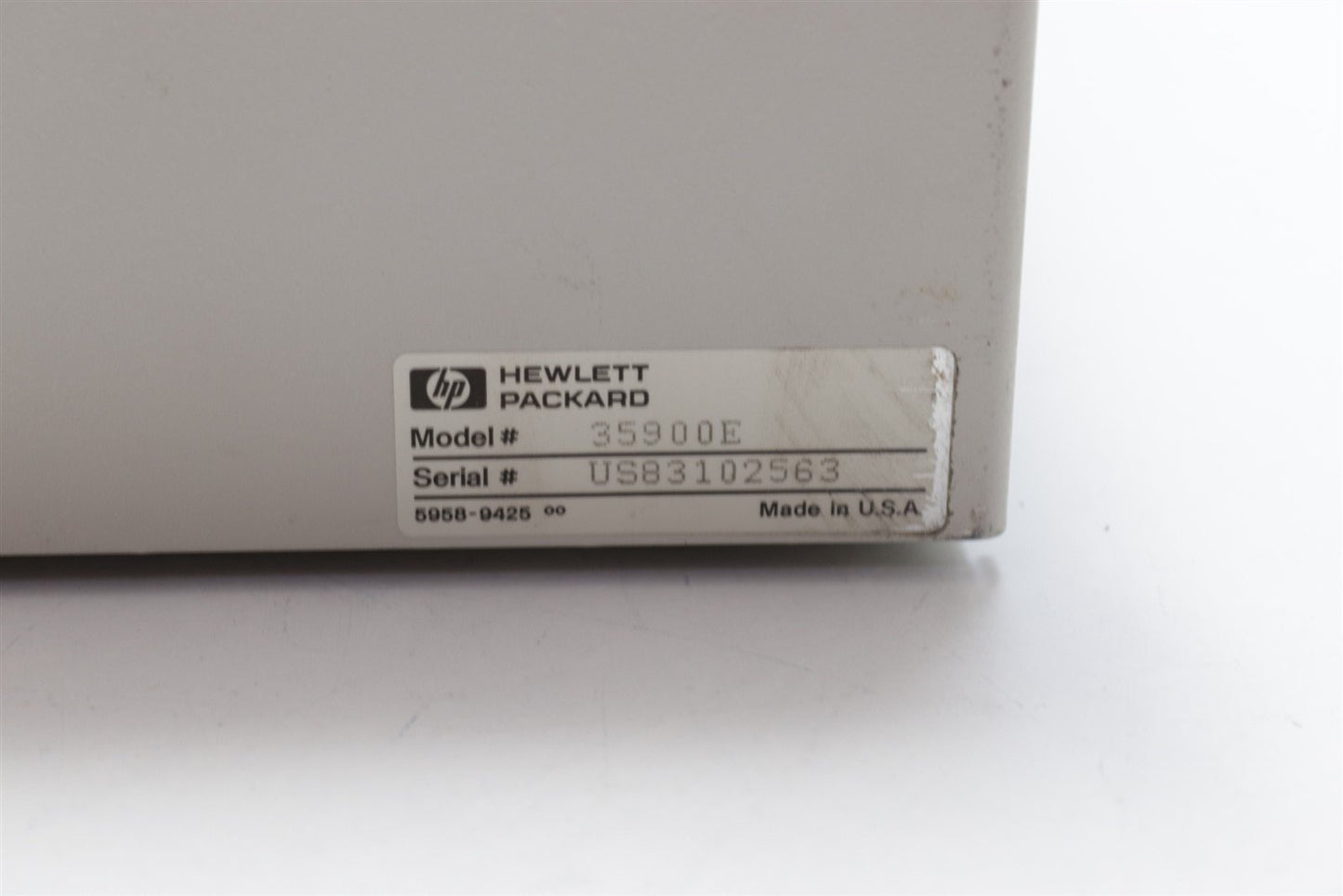 HP Agilent 35900E Multichannel Interface Module