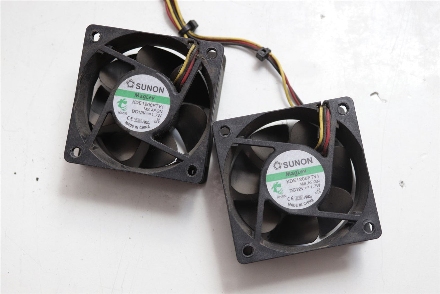 Sunon KDE1206PTV1 12VDC 1.7W 2x Case Fans