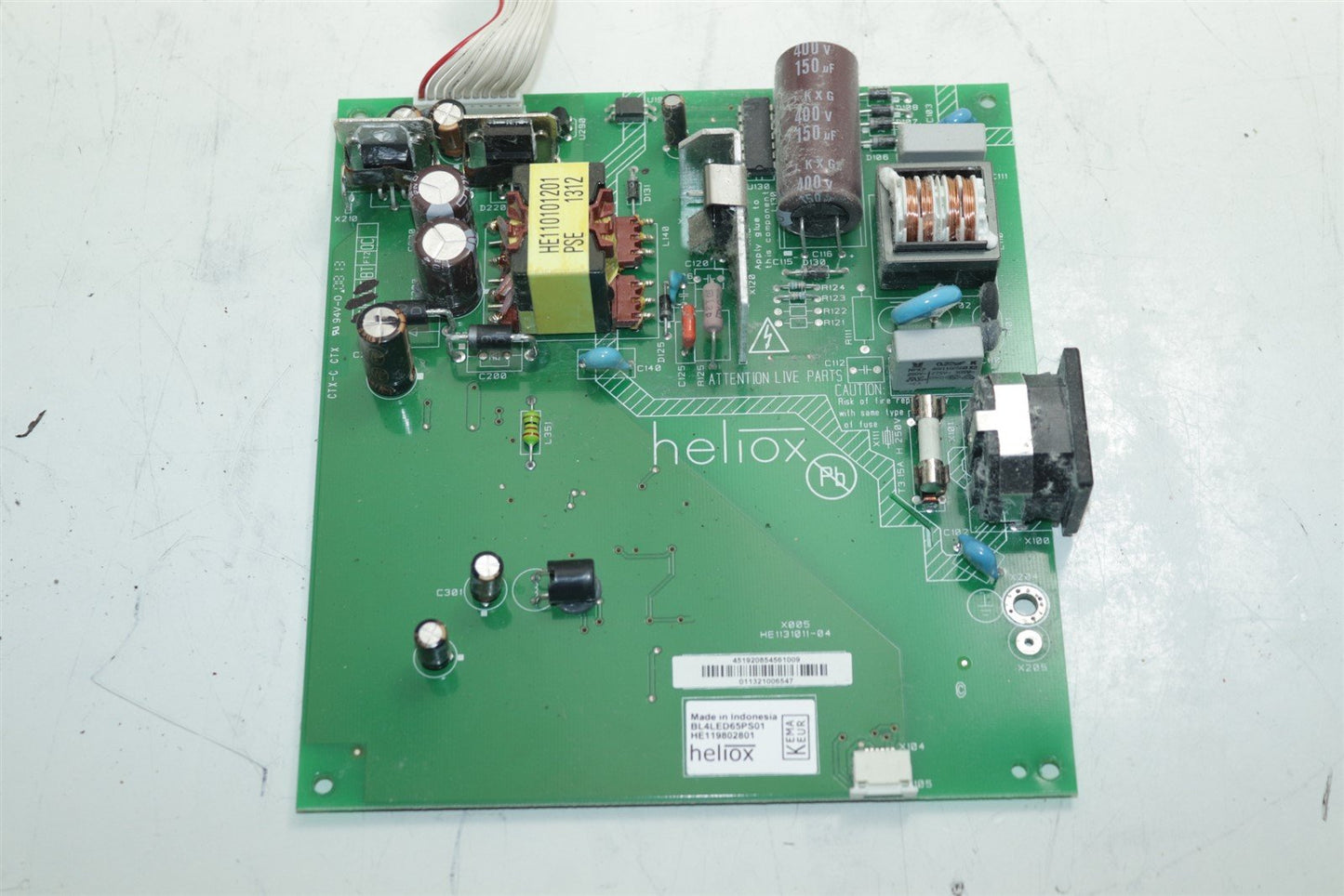 Philips iU22 Ultrasound Monitor Power Supply Board 451920854561009 HE119802801