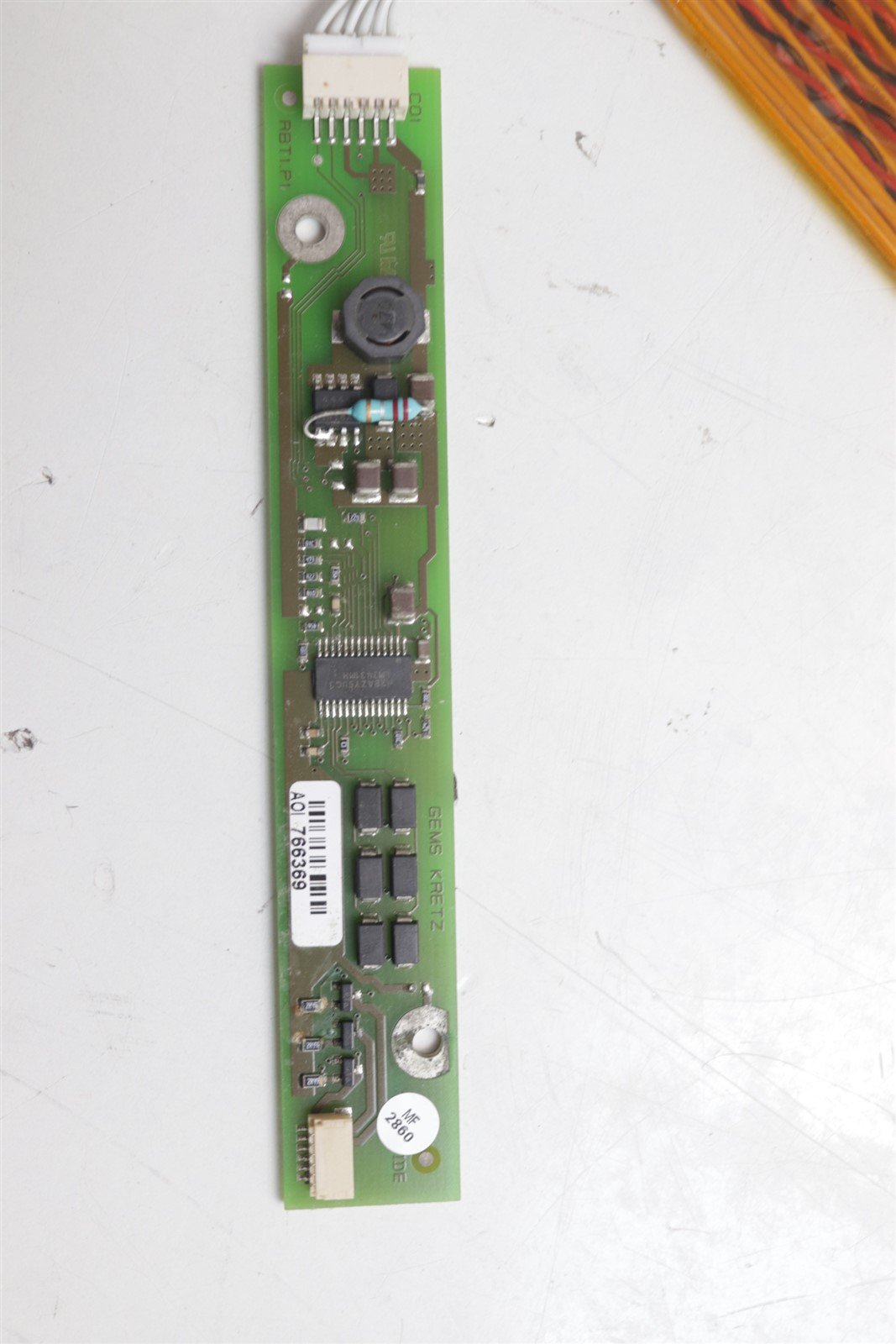 GE Vivid q/i RBD2.P3 Flex Board KTZ301524 RBT1.P1 LCD Backlight Inverter