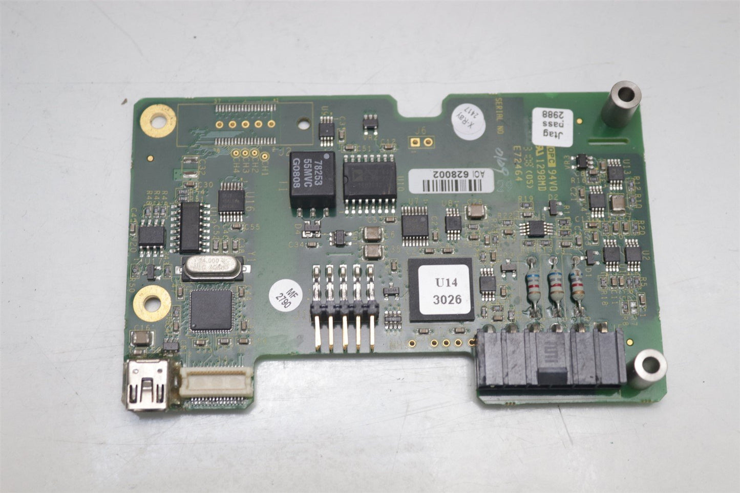 GE Healthcare Vivid i GEMSI Ultrasound ECG Board V3 Assy R2419018-3