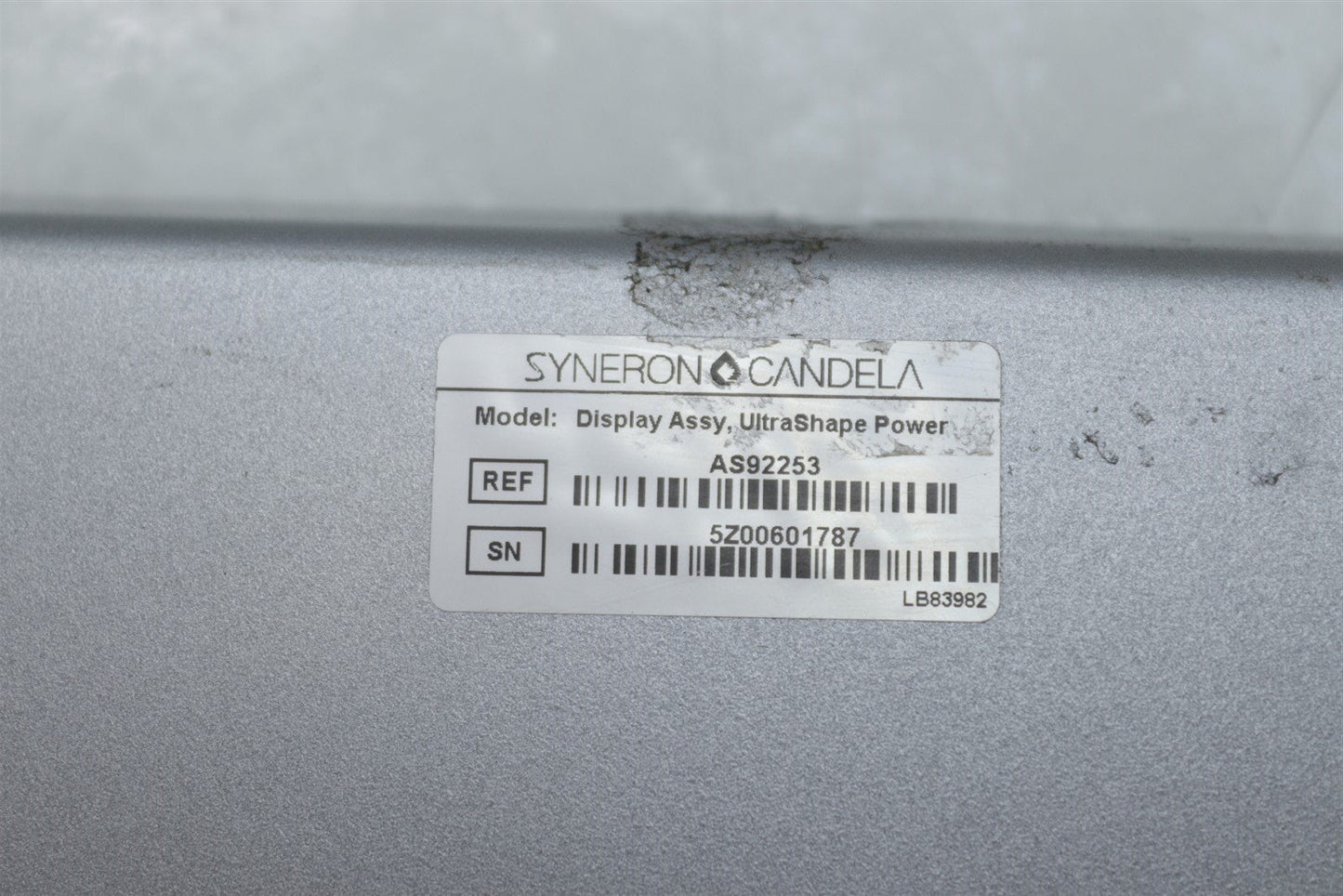 Syneron Candela UltraShape SlimShape LCD Touch Screen Display
