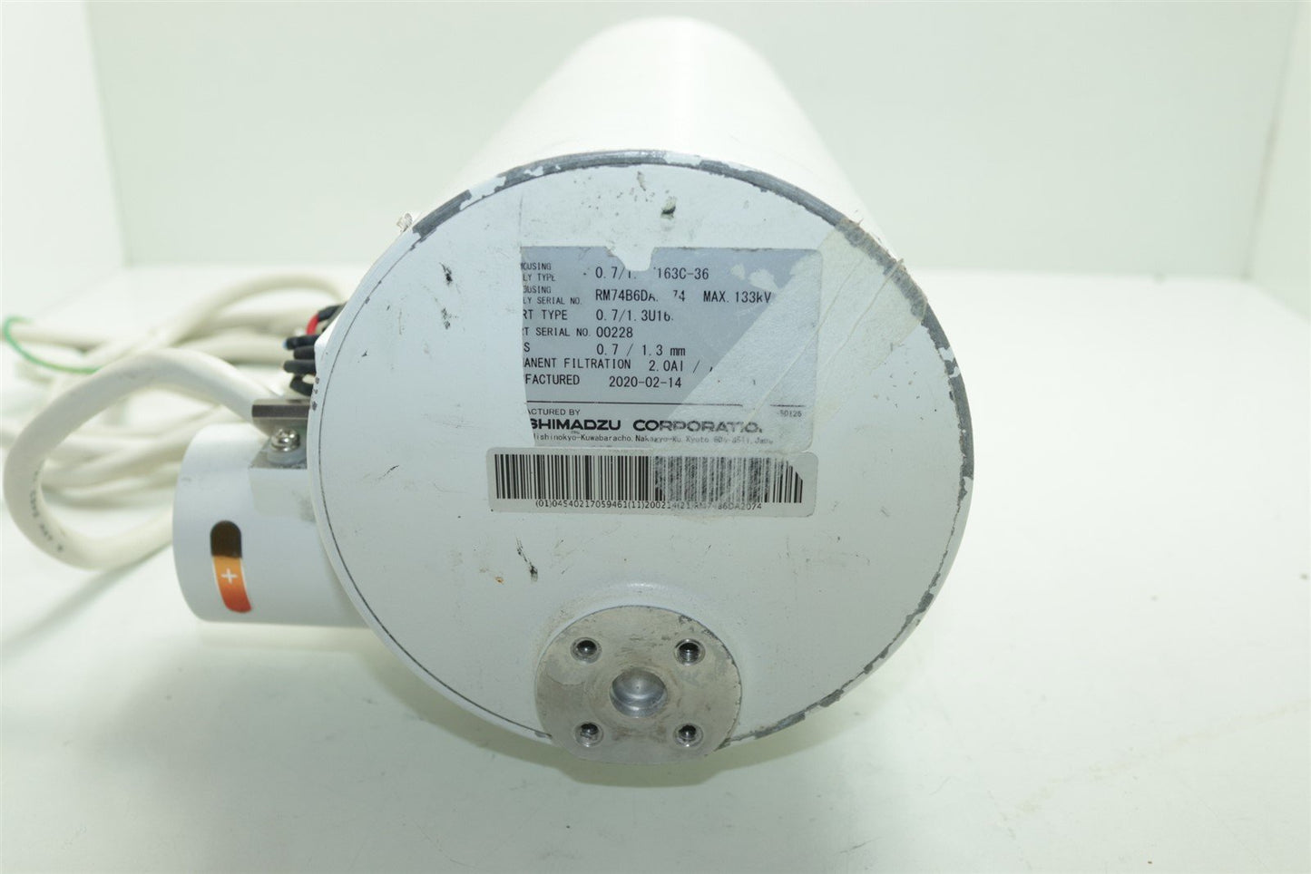 Shimadzu X-Ray Tube 0.7/1.3U163C-36 582-24780-61 NOT TESTED