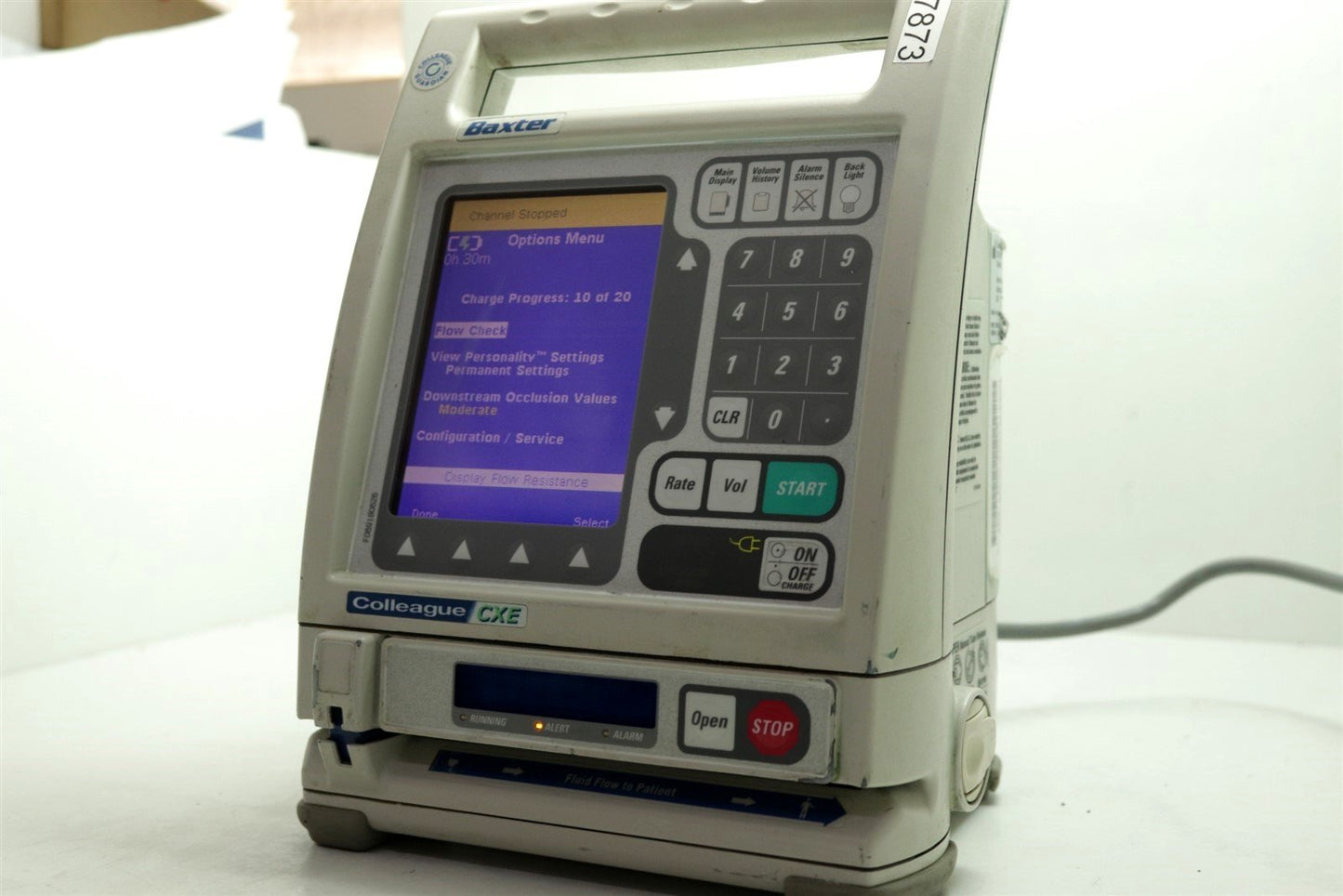 Baxter Colleague Volumetric Pump Tested Working