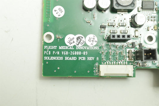 FlightMedical Flight60 Solenoid Board V60-26000-65 TESTED